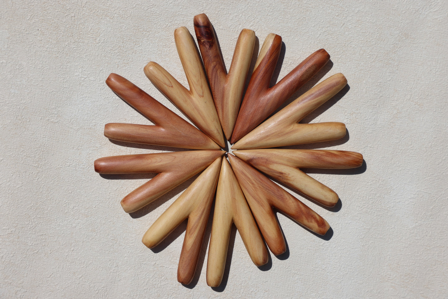 Wooden Kuripe Self Applicator
