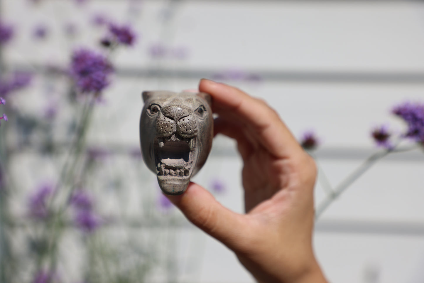 Wooden Kuripe Jaguar Self Applicator