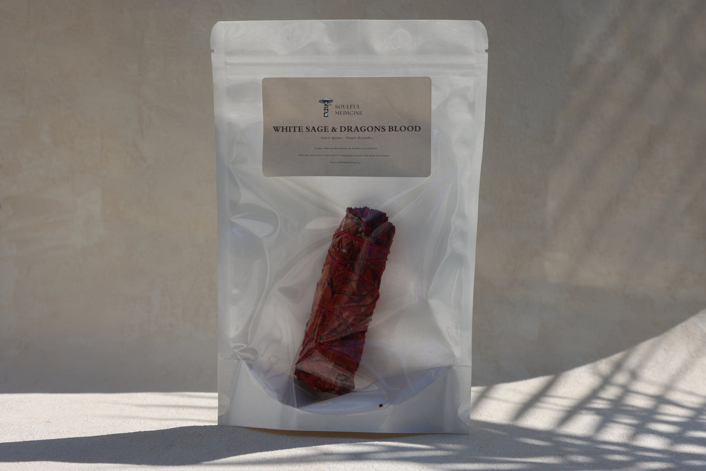 White Sage & Dragons Blood Cleansing Stick