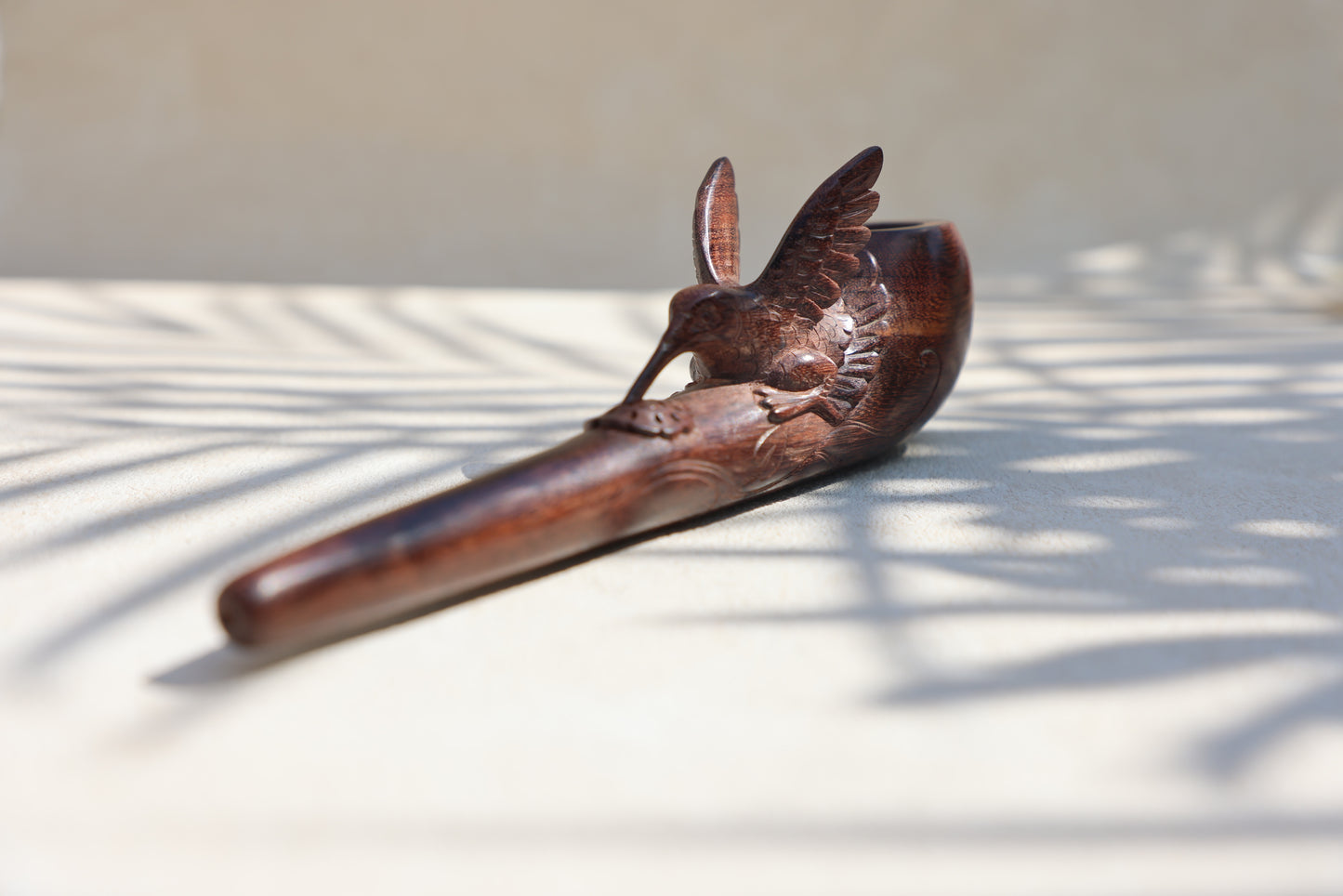 Humming Bird Wooden Ceremony Applicator