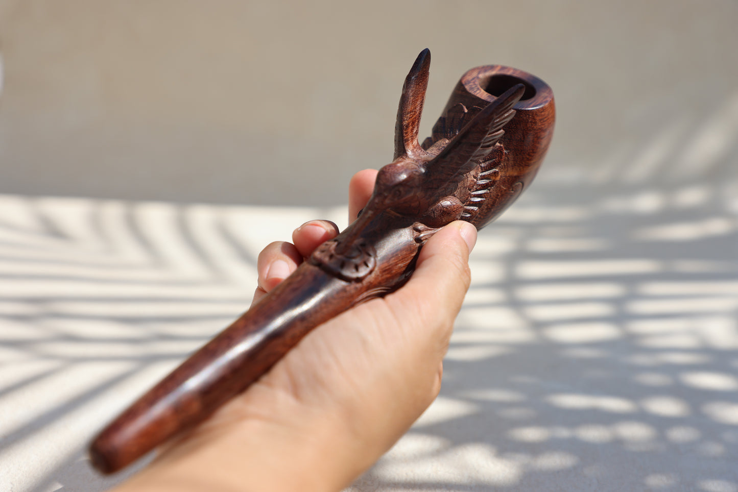 Humming Bird Wooden Ceremony Applicator