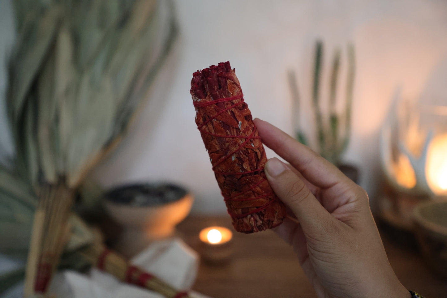 White Sage & Dragons Blood Cleansing Stick