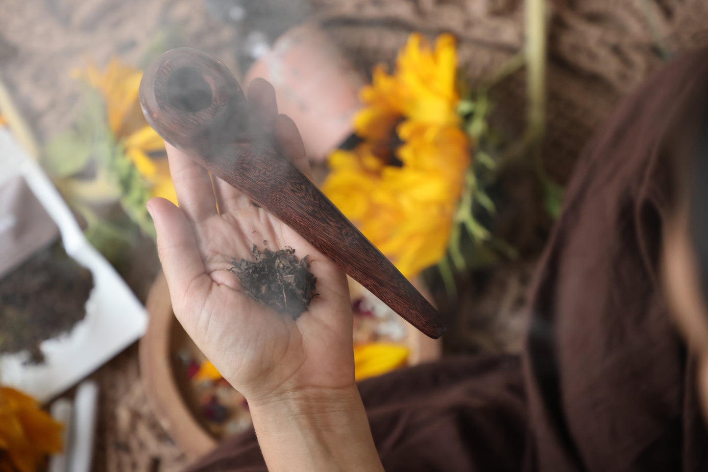 Plain Wooden Ceremony Applicator