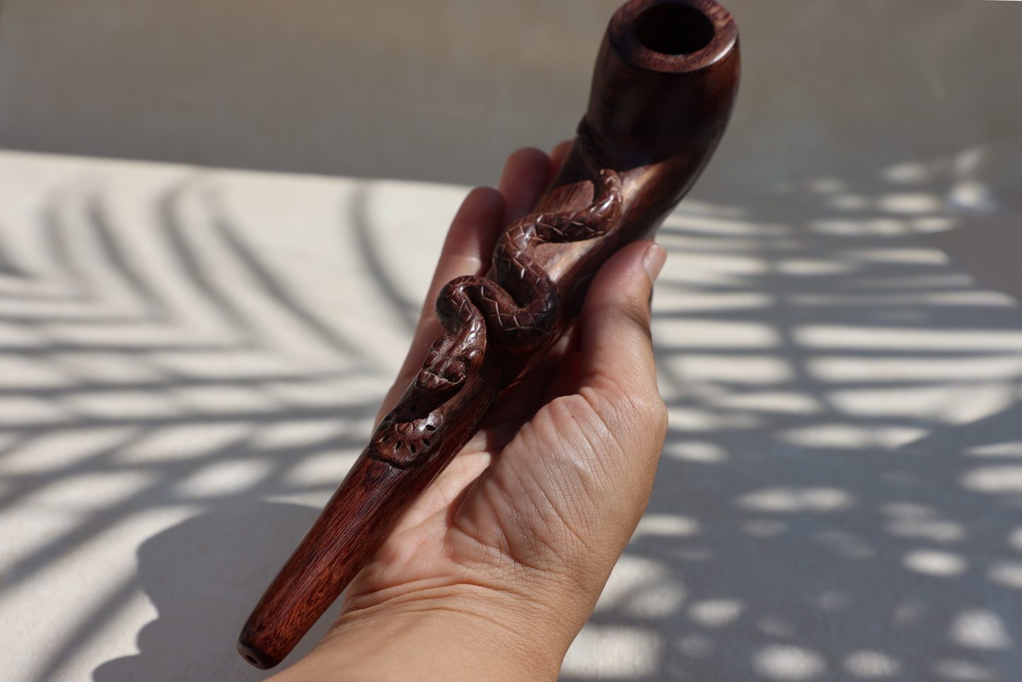 Snake Wooden Ceremony Applicator