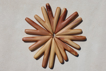 Wooden Kuripe Self Applicator