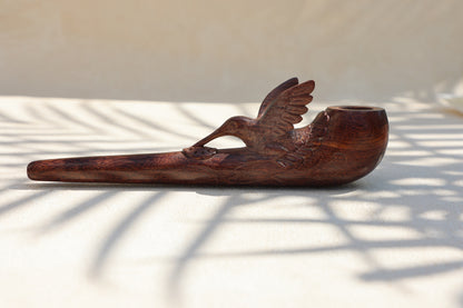 Humming Bird Wooden Ceremony Applicator
