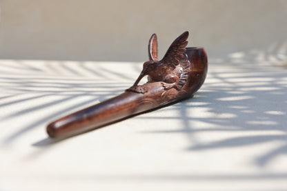 Humming Bird Wooden Ceremony Applicator
