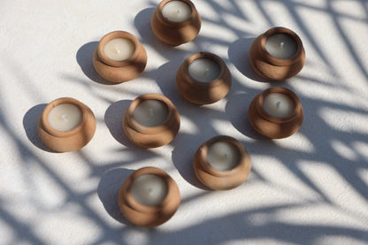 Handmade Terracotta Tea Light