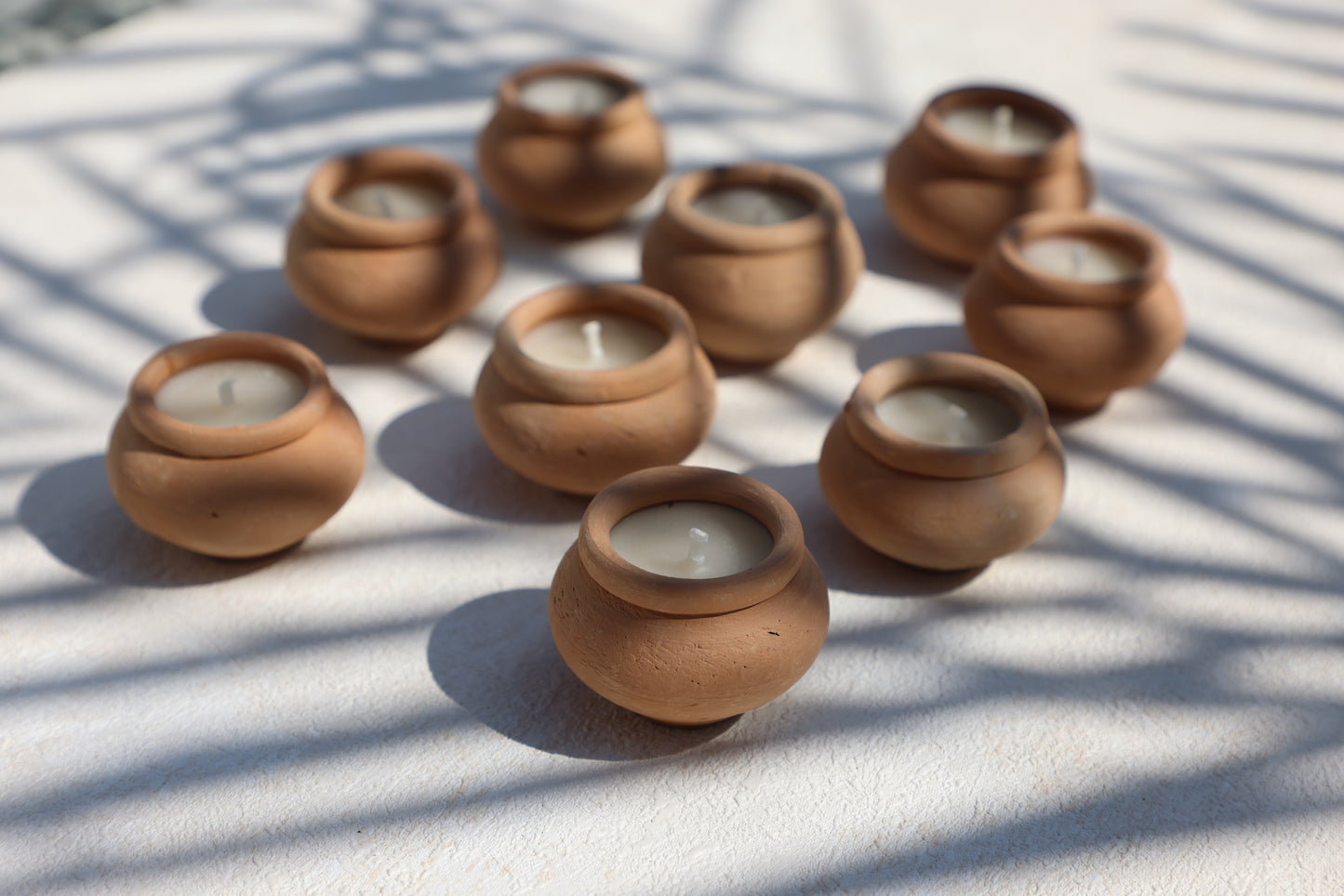 Handmade Terracotta Tea Light