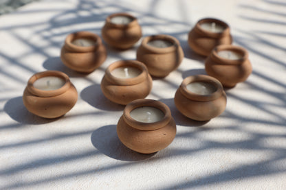 Handmade Terracotta Tea Light
