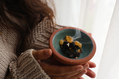 Terracotta Copalera Style Incense Burner
