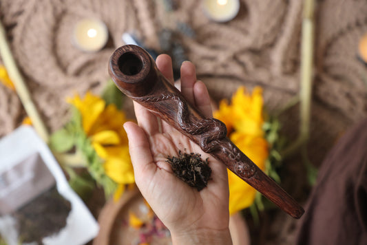 Snake Wooden Ceremony Applicator